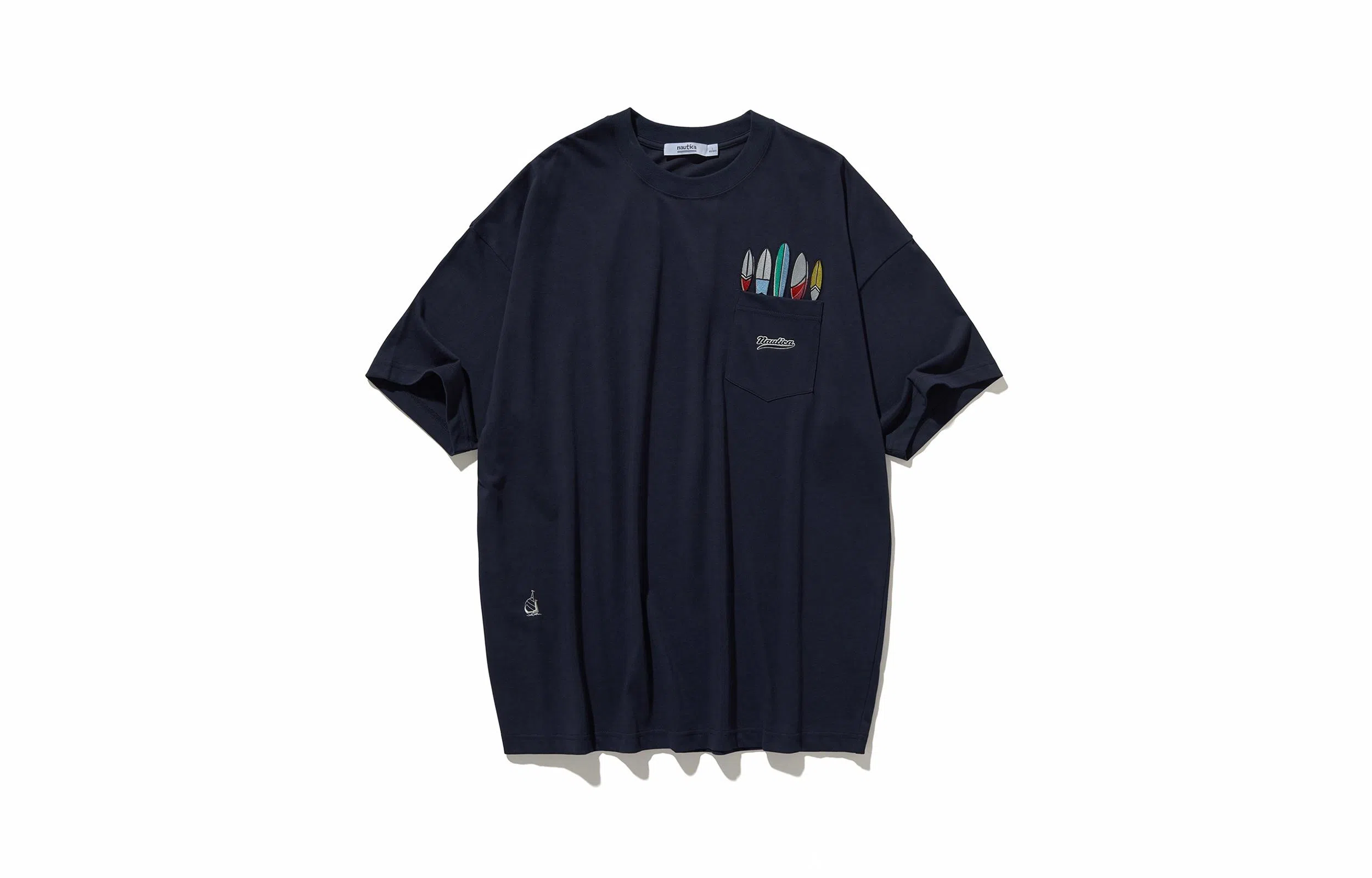 nautica white sail SS24 T