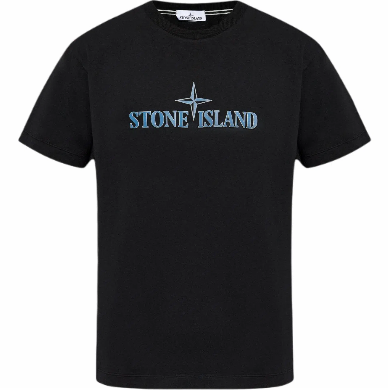 Stone Island Logo T-Shirt Black