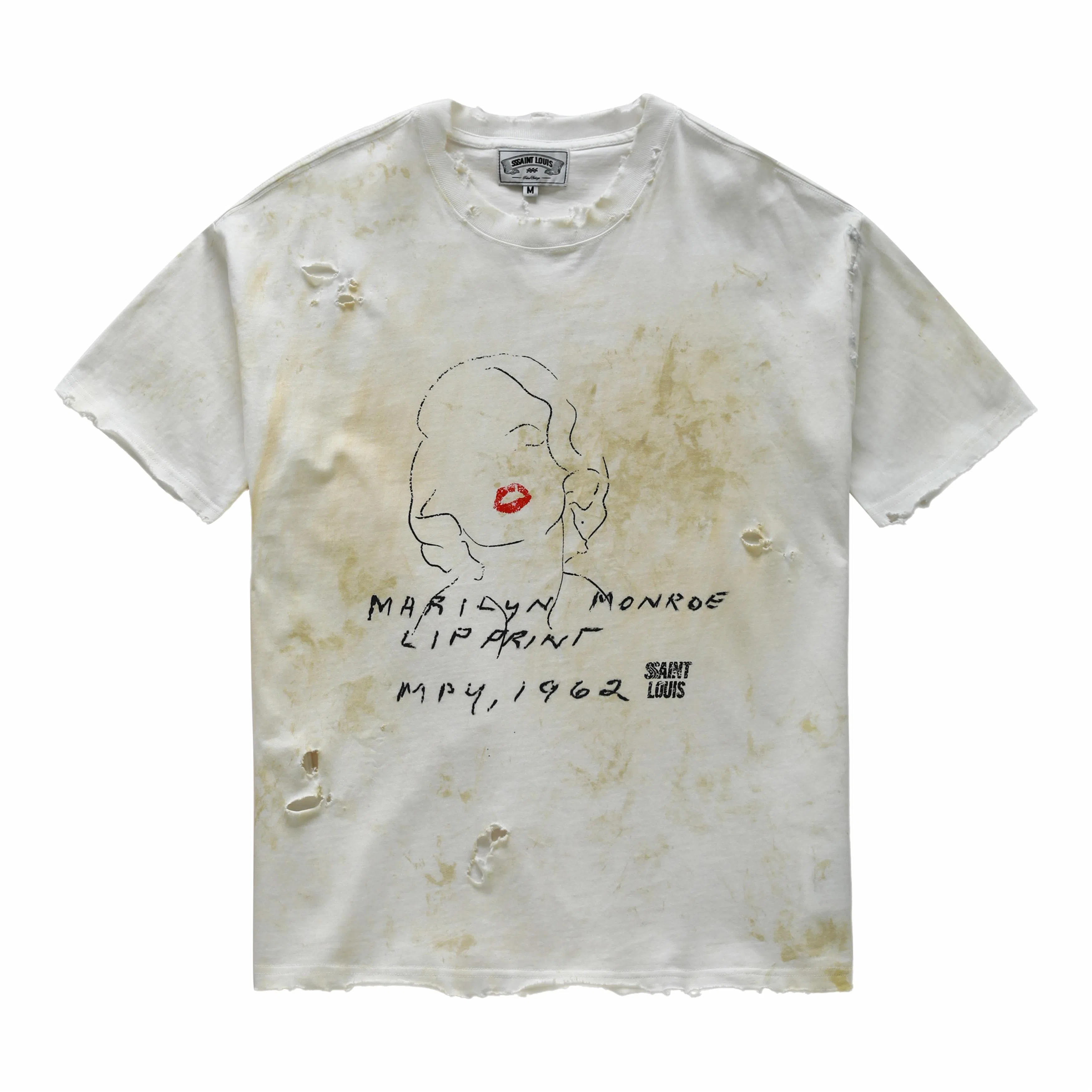 SSSAINT LOUIS Monroes lip Tee T