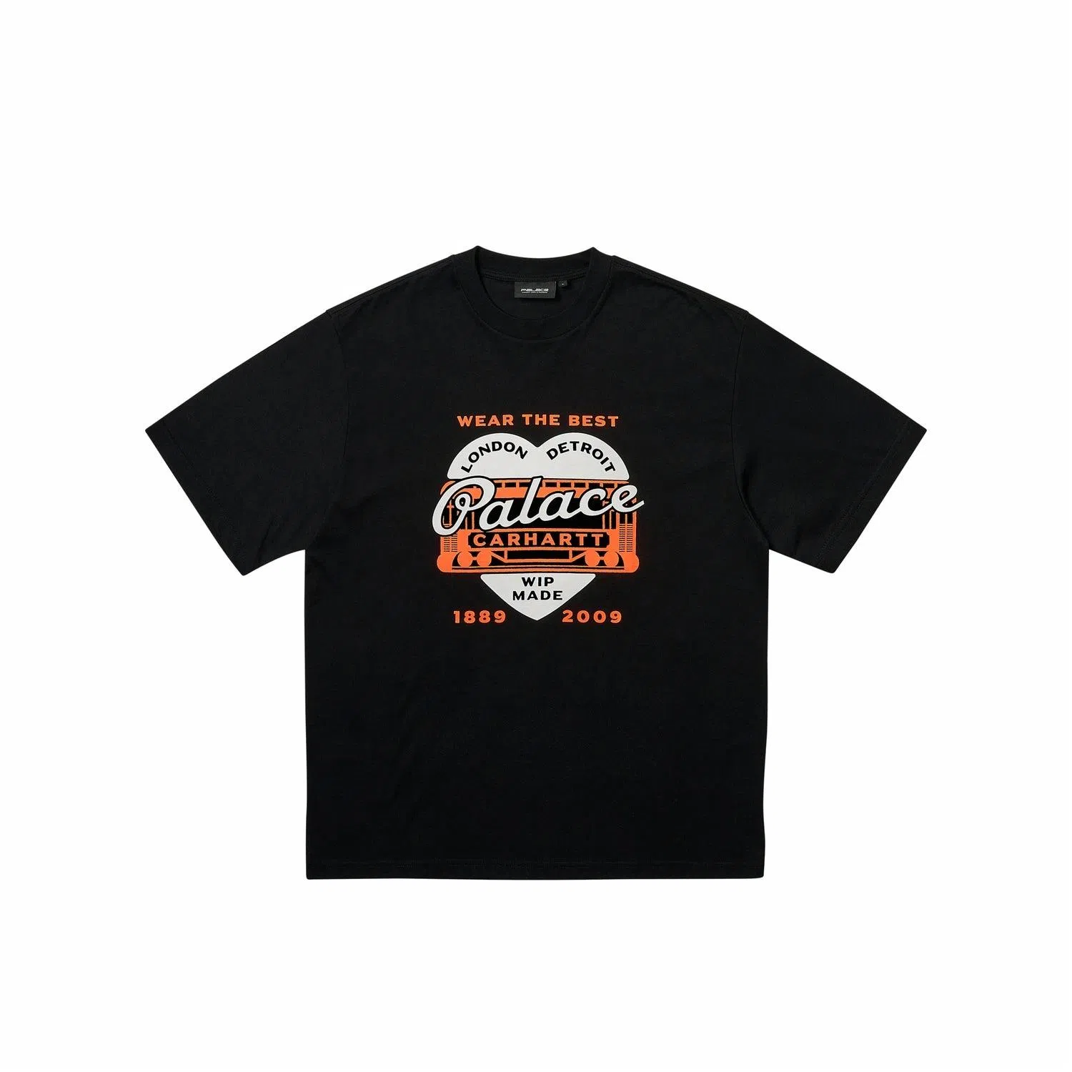PALACE x Carhartt WIP FW24 Heart Print T-Shirt Black