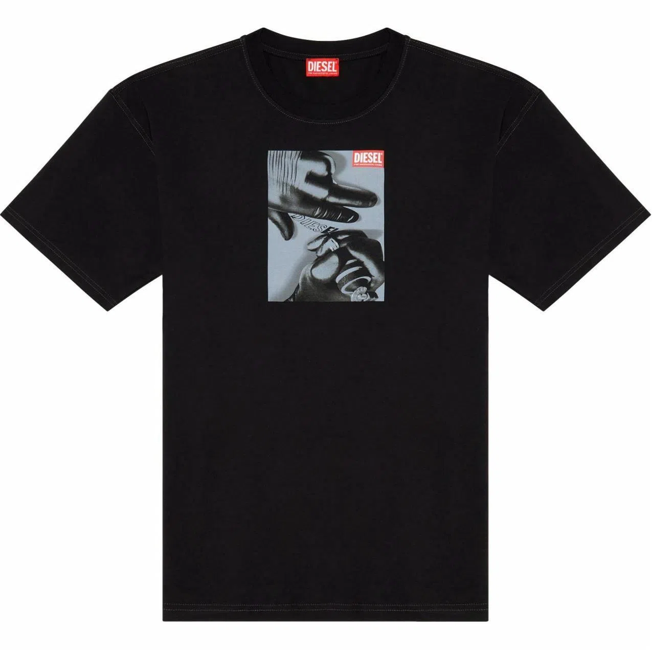 DIESEL FW24 Black T-Shirt