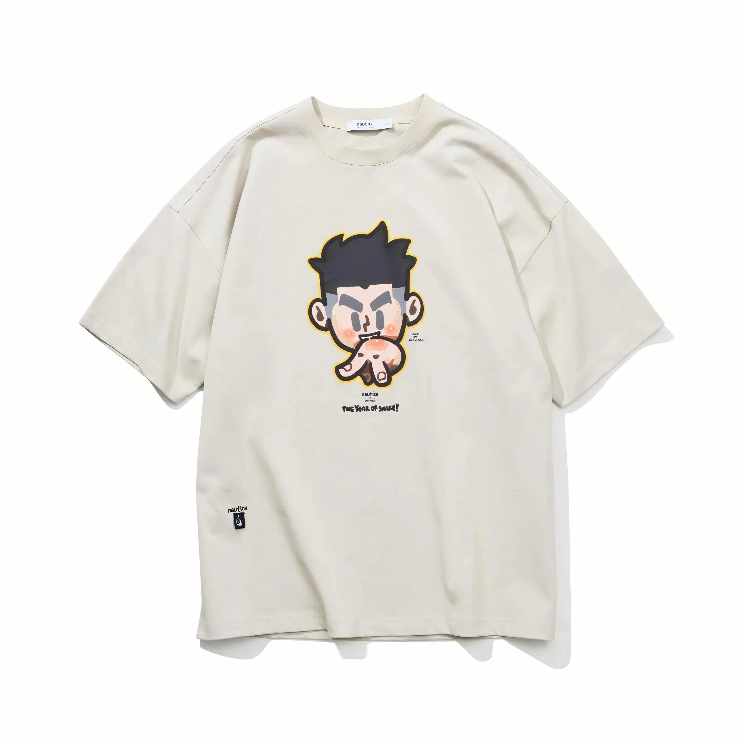 nautica white sail CNY T