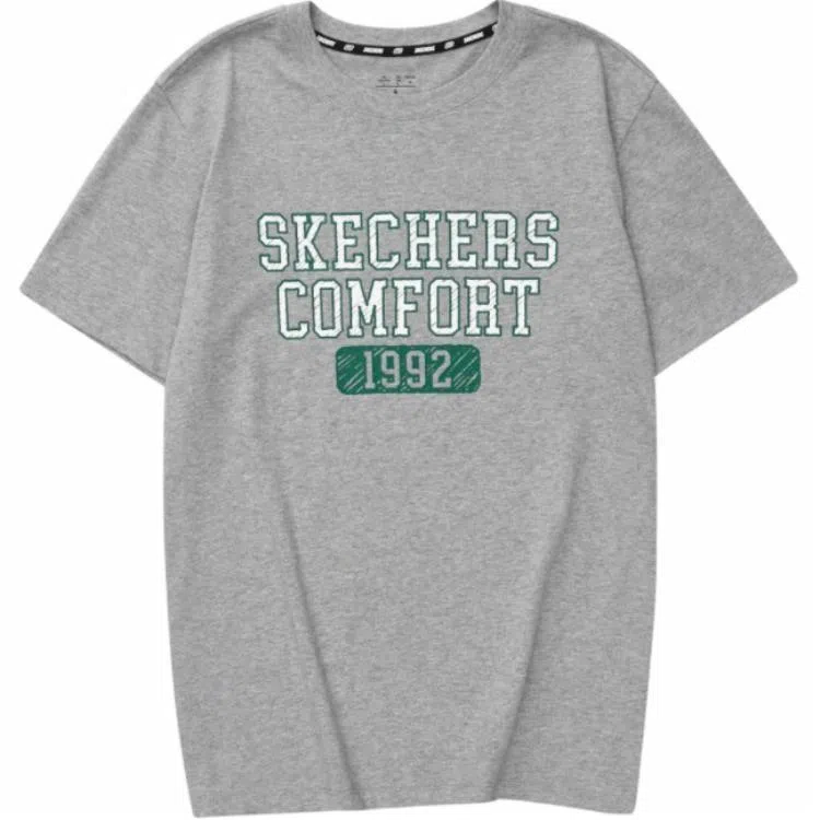 Skechers Printed Crew Neck T-Shirt