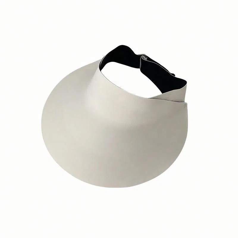 北极绒 轻盈无痕一体运动空顶可折叠潮流百搭大帽檐显脸小 锦纶 防晒帽 男女同款情侣款