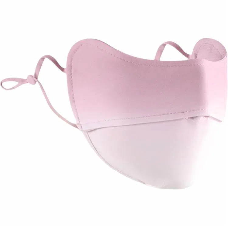 杨同学 杨同学 韩版 防紫外线 遮全脸 夏季薄款 透气冰丝 渐变腮红新 仿丝 防晒面罩 女款