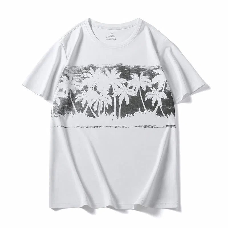 LISENPOK Ice Silk Short Sleeve Tee