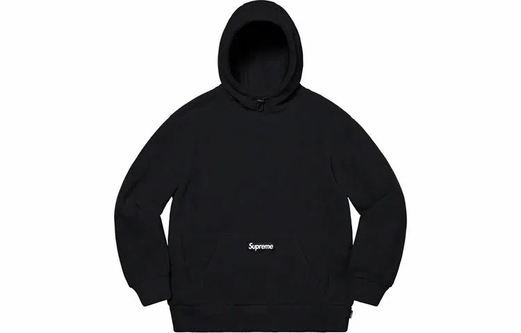 Supreme FW20 Week 14 Polartec Hooded Sweatshirt Logo