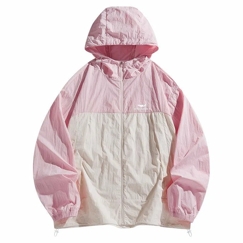 大白鲨 户外轻薄款透气外套潮牌速干防晒服 男款