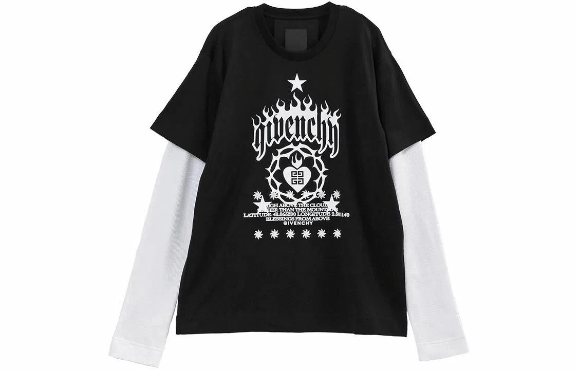 Givenchy SS24 Logo Long Sleeve T-Shirt