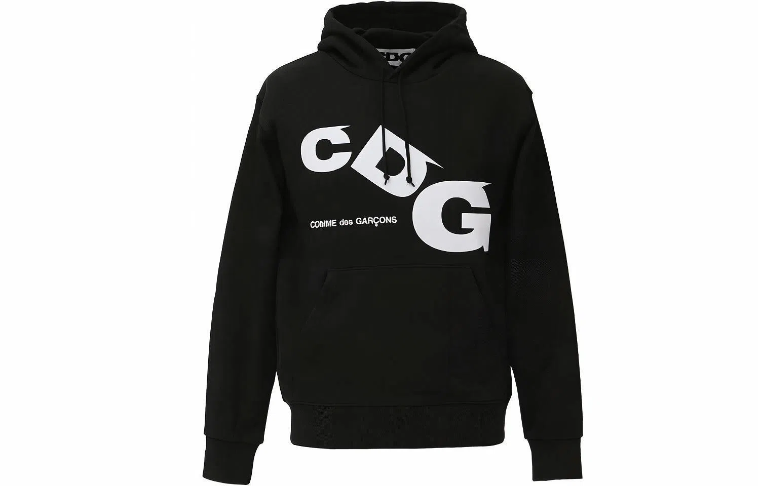 CDG Logo Hoodie Black