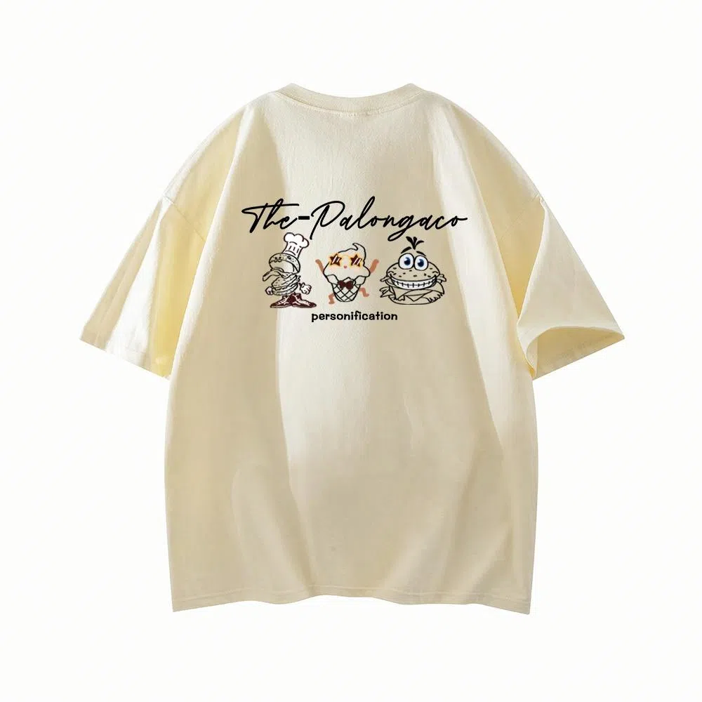 PAL ONGACO Basic Cartoon Logo T-Shirt