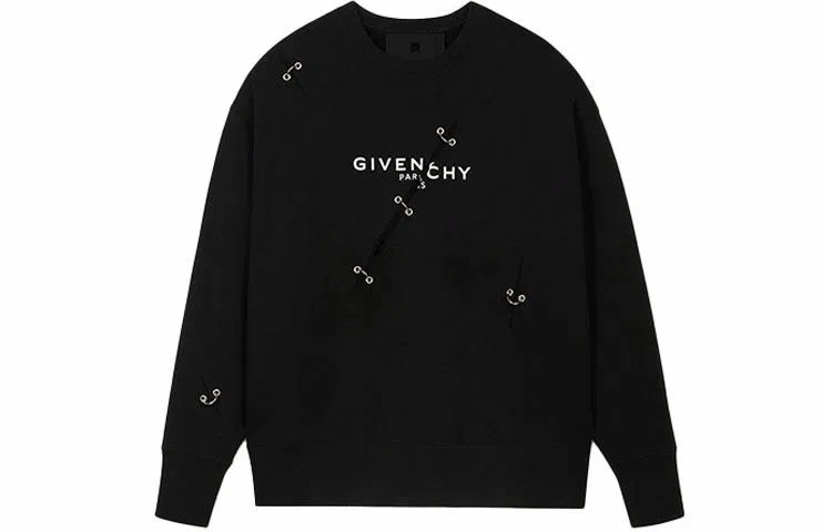 Givenchy Logo Print Sweatshirt Black
