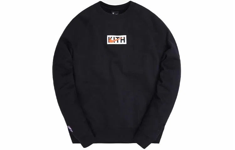KITH x Nike Knicks Crewneck Black