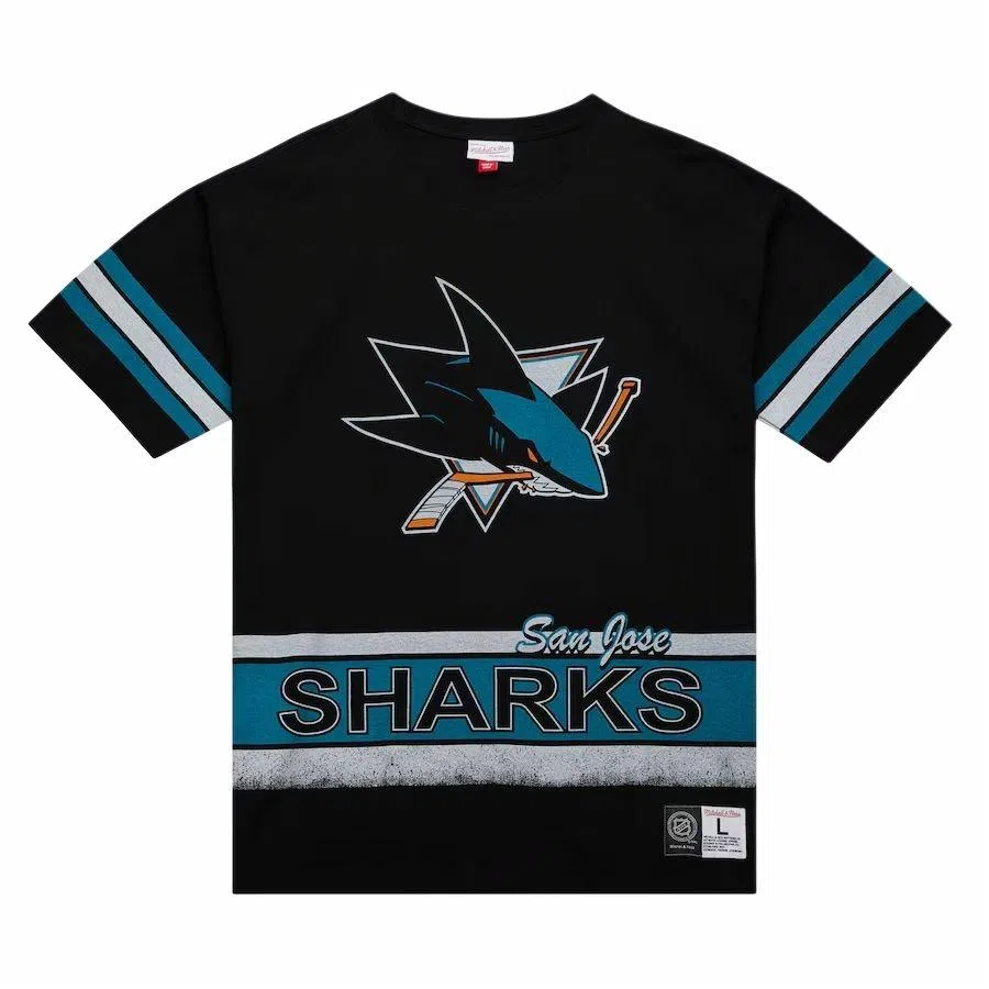 Mitchell Ness x NHL San Jose Sharks T