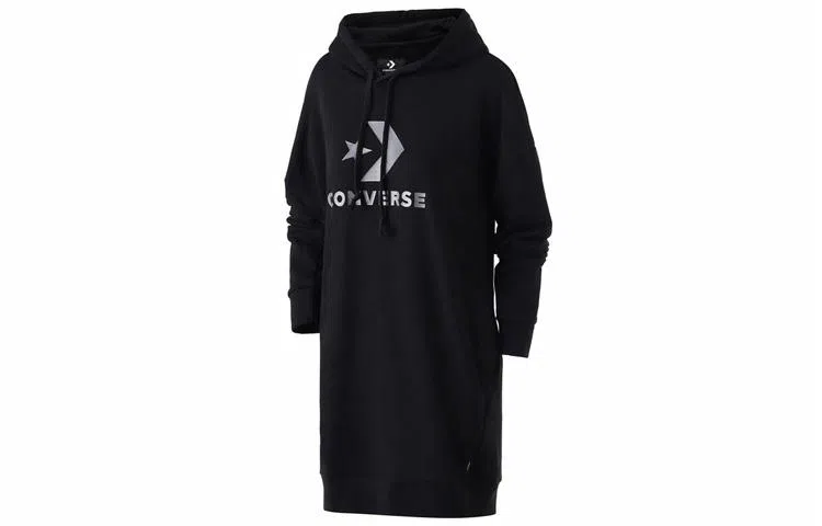 Converse Star Chevron Hoodie French Terry Dress