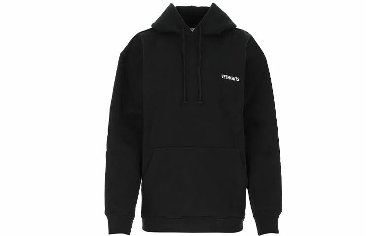 Vetements Hoodie Black