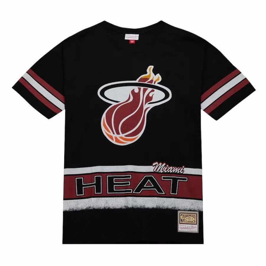 Mitchell Ness x NBA Miami Heat Oversized Vintage T