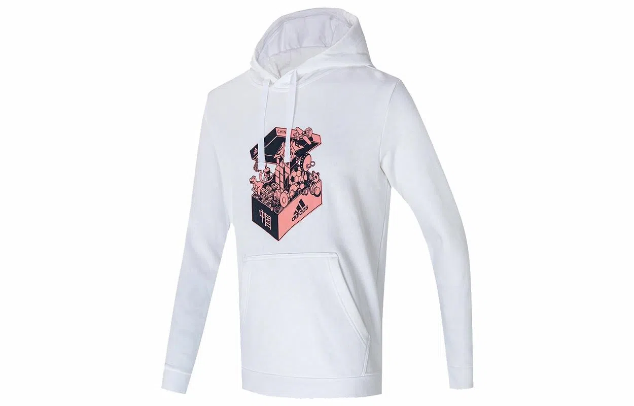 adidas China Toys Hd White Hoodie