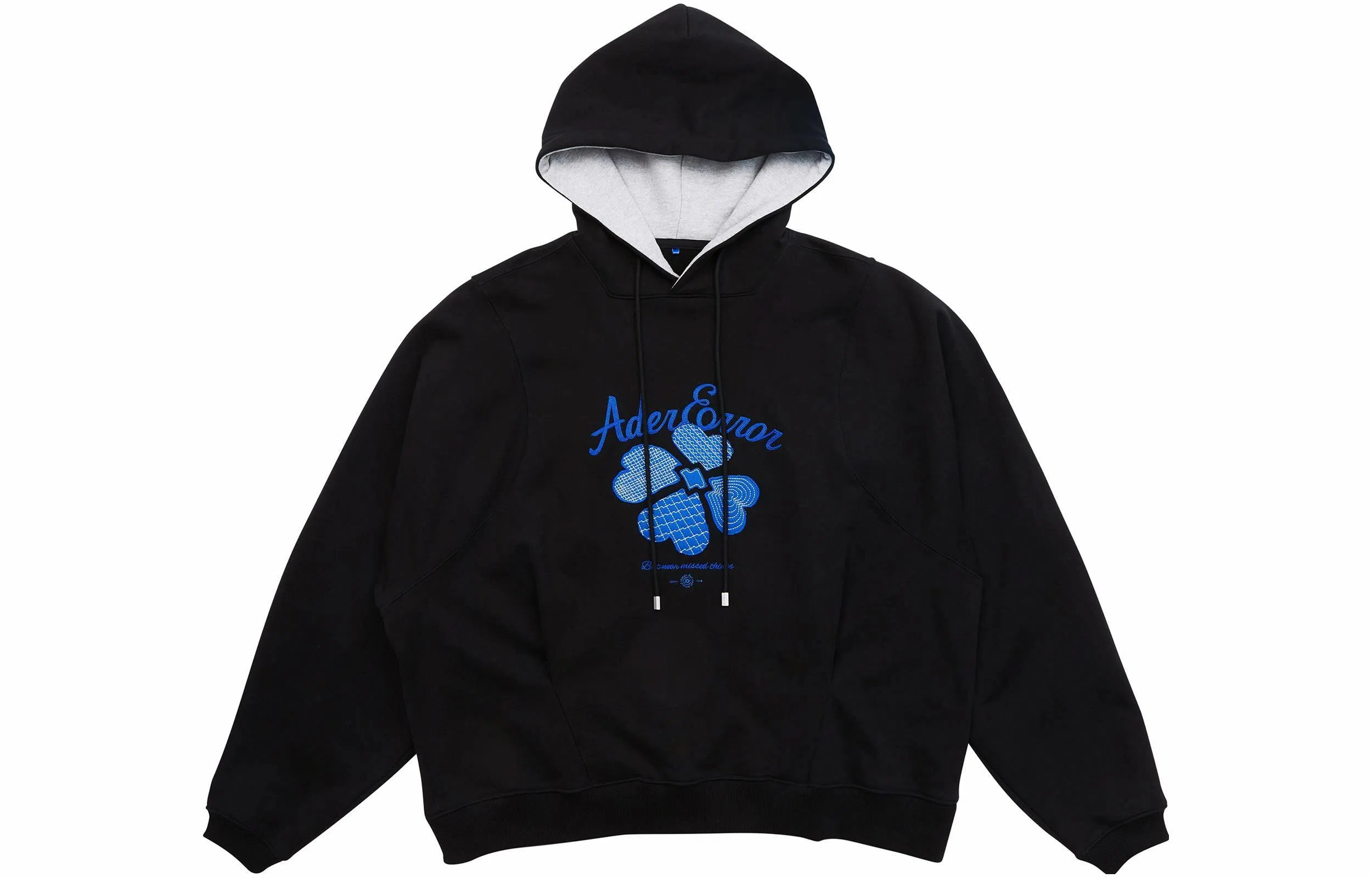 ADER ERROR Through Editism Hoodie Black