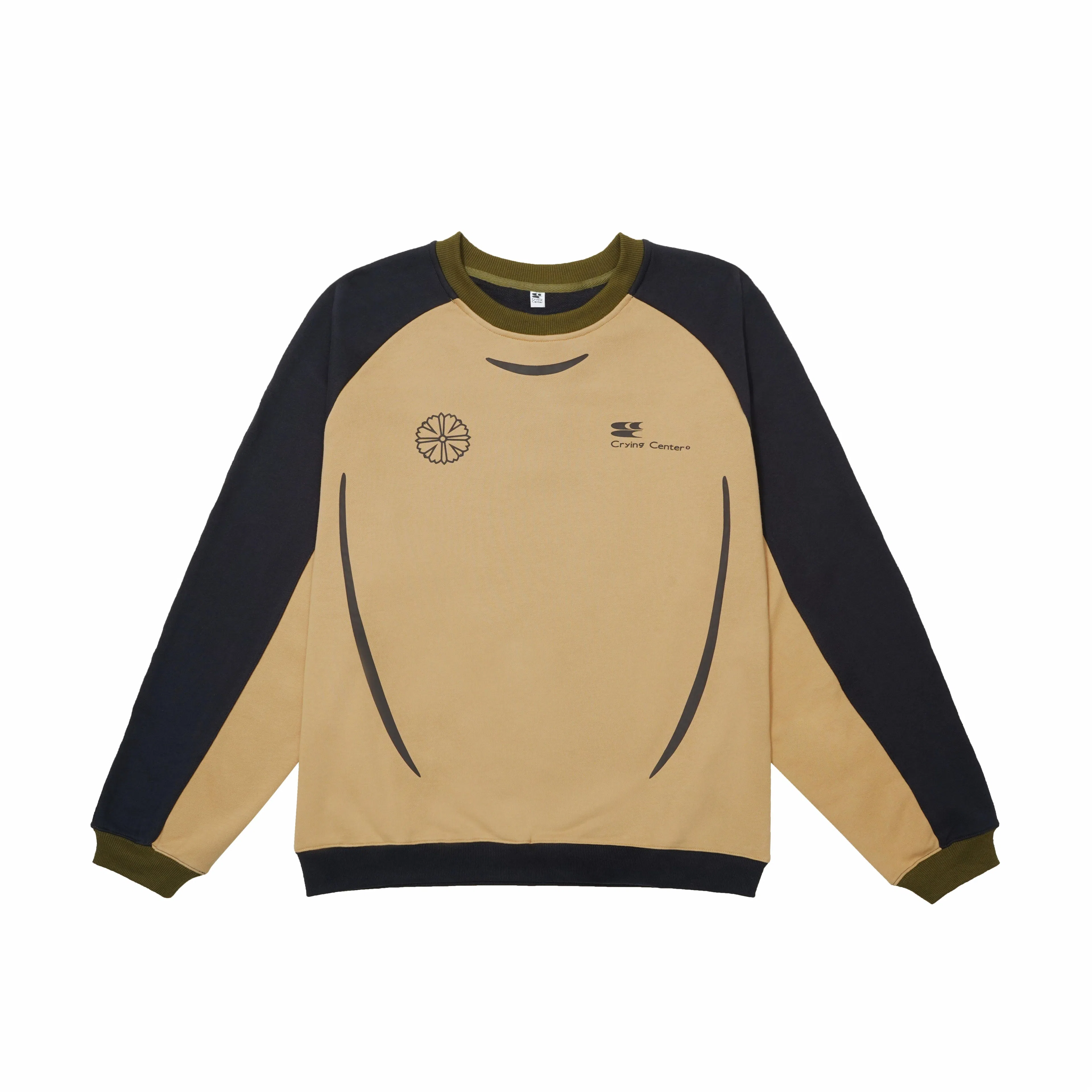 Crying Center Pullover Sweatshirt