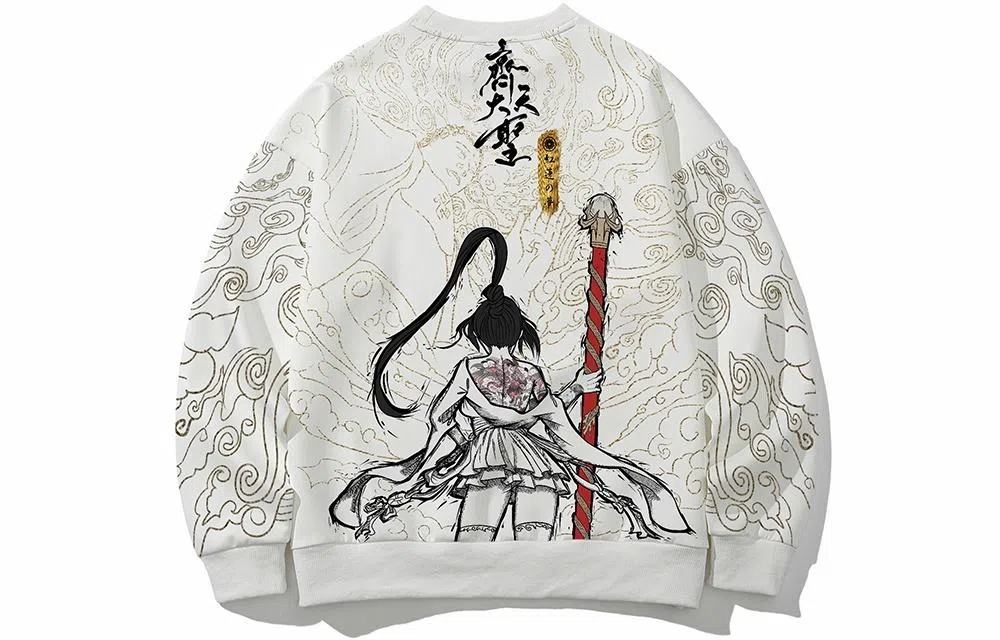 木村三社 数码印花卫衣 男女同款