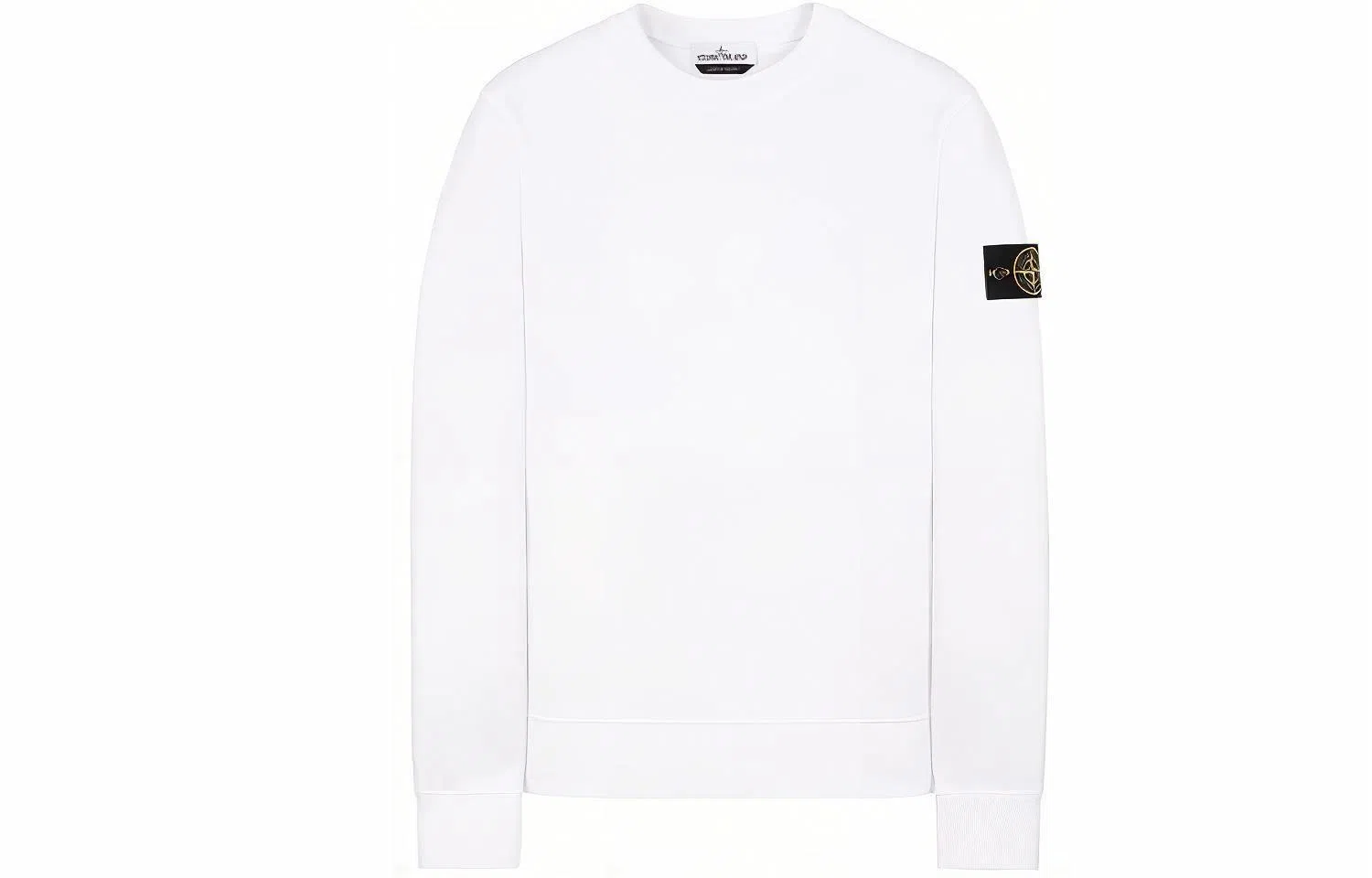 Stone Island Garment Dyed Crew Sweat White