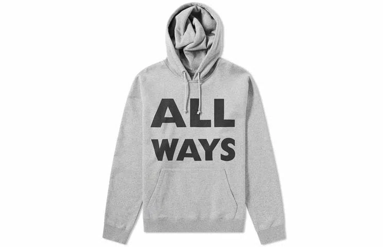 Valentino All Ways Hoodie Grey
