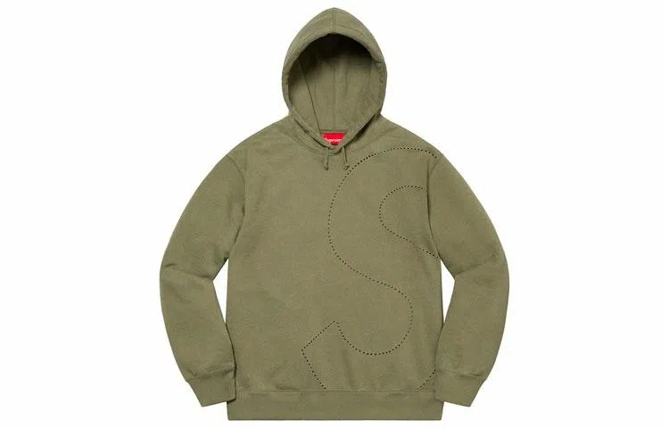 Supreme Laser Cut S Logo Hooded Sweatshirt