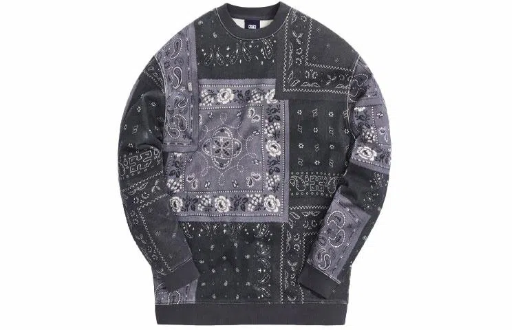 KITH Deconstructed Bandana Crewneck