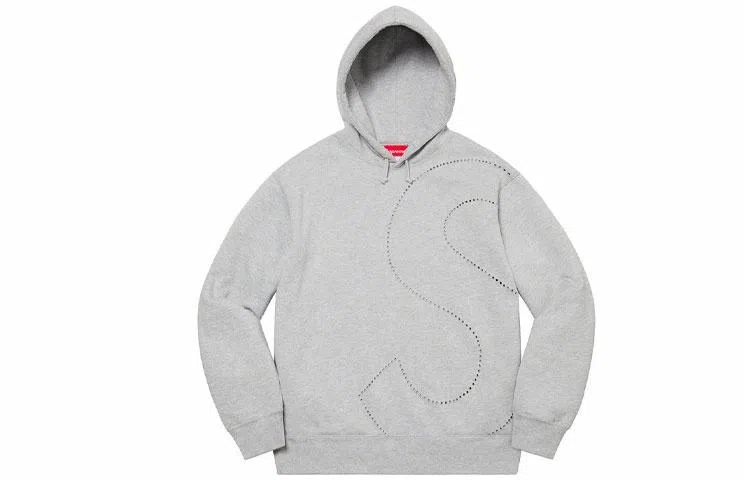 Supreme Laser Cut S Logo Hooded Sweatshirt