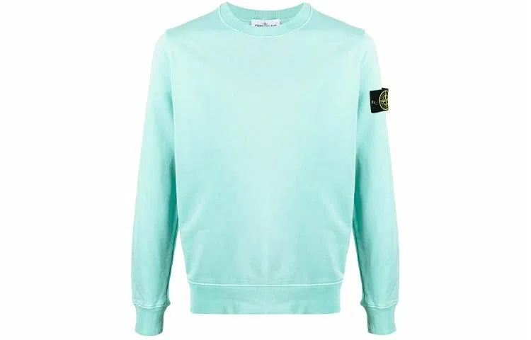 Stone Island SS21 Crewneck Sweatshirt Blue