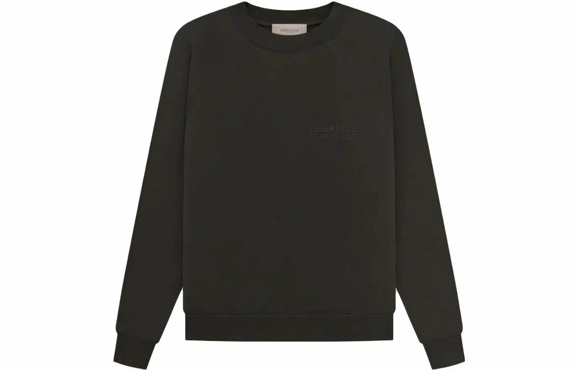 Fear of God Essentials Drop2 SS23 Crewneck Off-Black