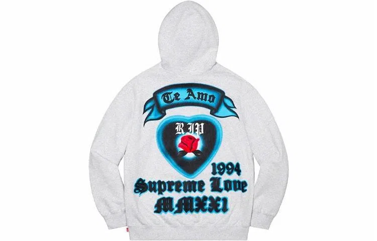 Supreme SS21 Week 1 Supreme Love Hooded Sweatshirt