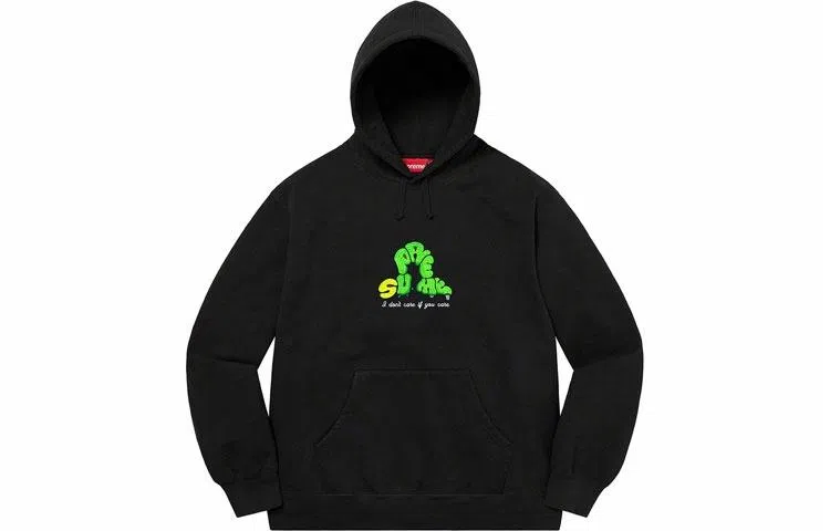 Supreme Don't Care Hooded Sweatshirt
