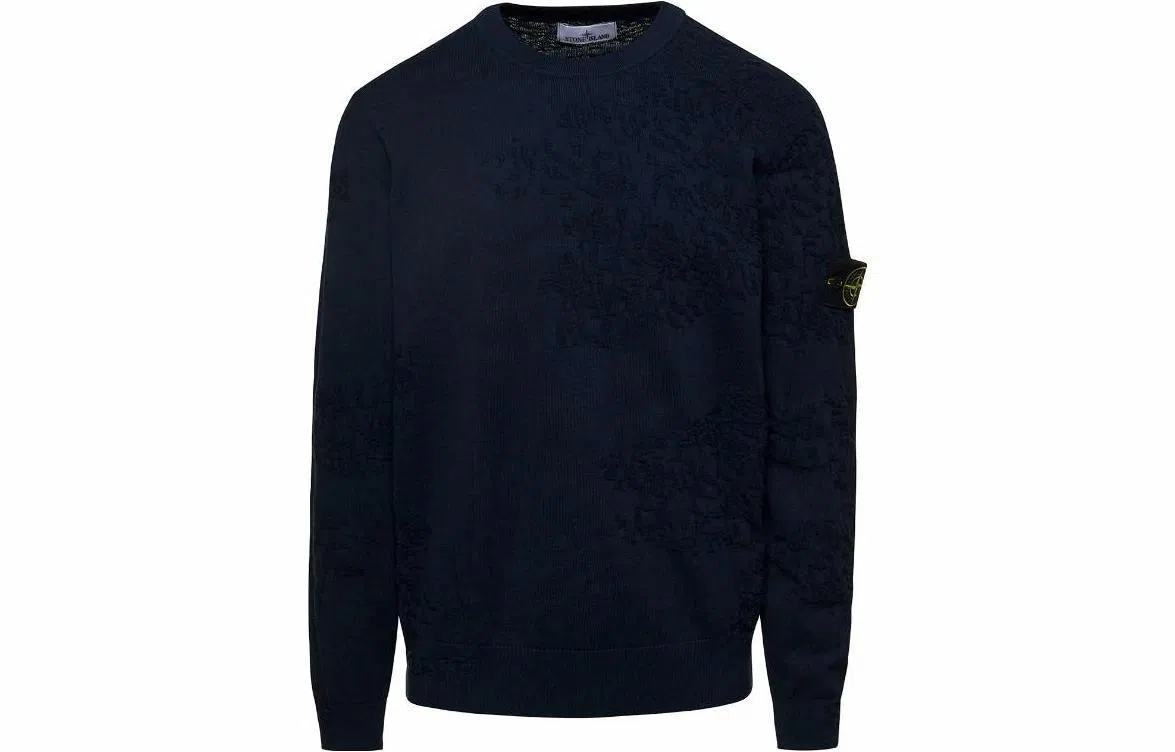 Stone Island SS23 Navy Pullover Sweatshirt