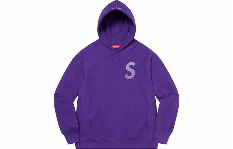 Supreme Week 6 x Swarovski S Logo Hooded Sweatshirt S