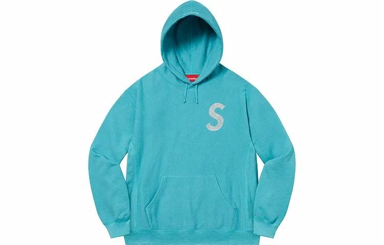 Supreme Week 6 x Swarovski S Logo Hooded Sweatshirt S