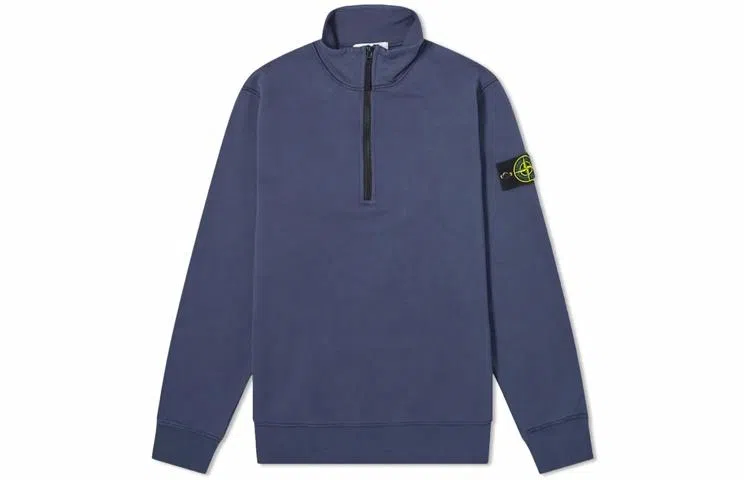 Stone Island Pullover Sweatshirt Blue