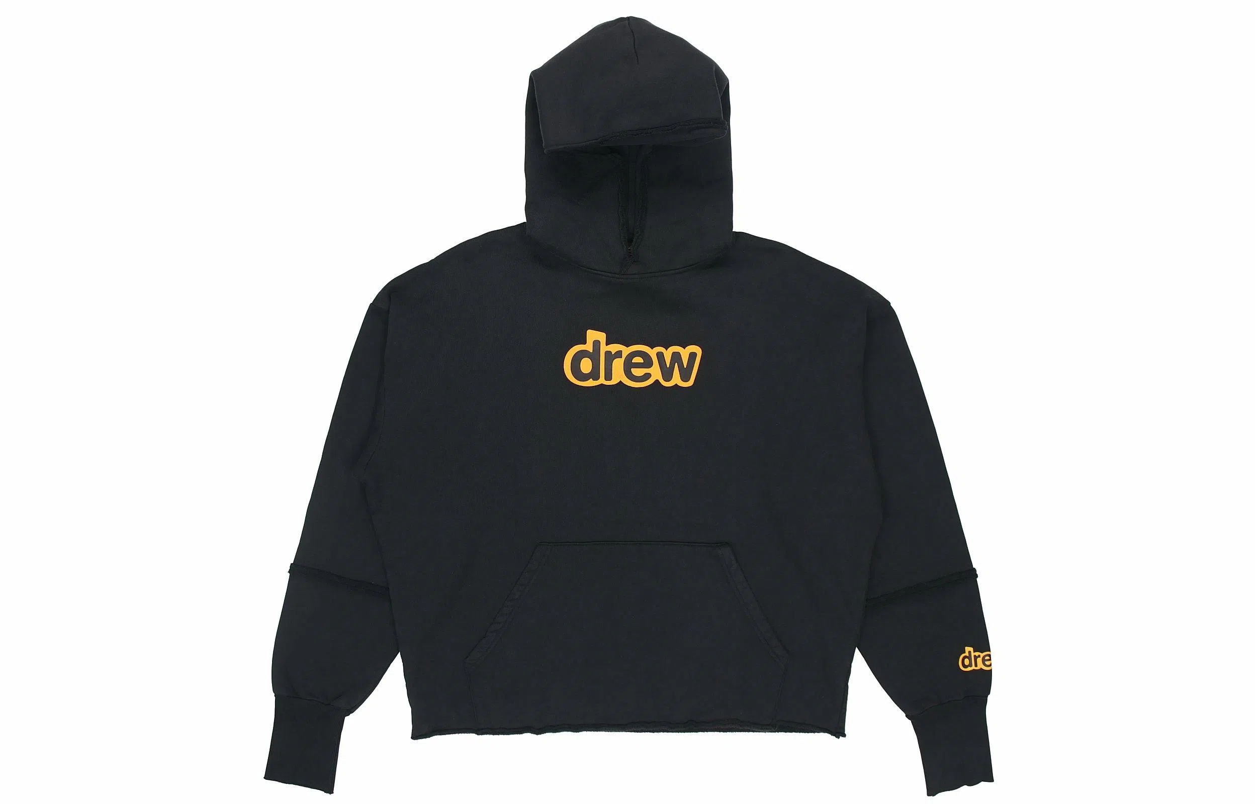 Drew House logo Secret Deconstructed Hoodie Logo
