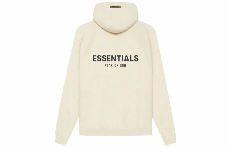 Fear of God Essentials Cream Hoodie