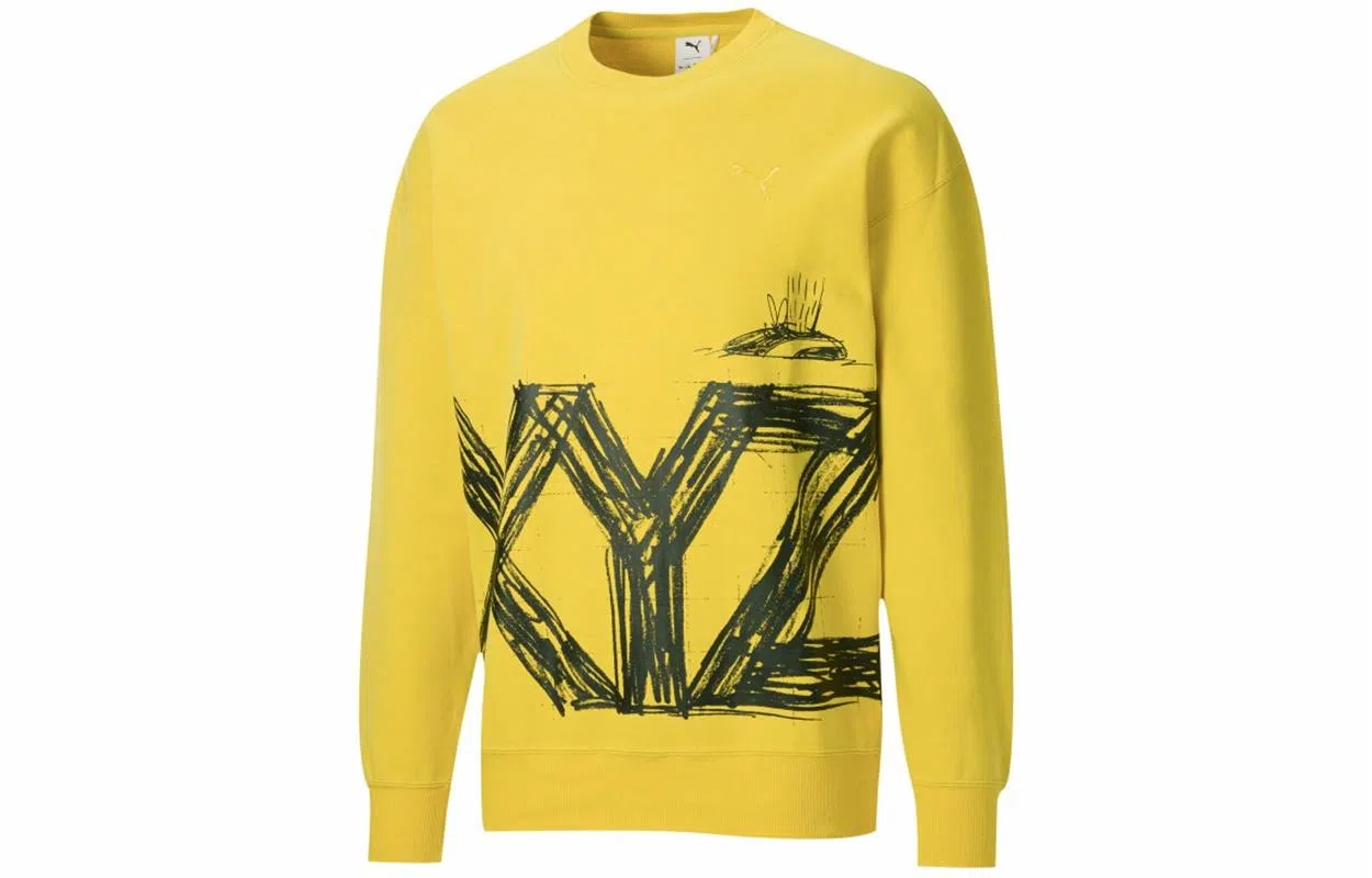 Puma x Michael Lau Crewneck Sweatshirt Yellow