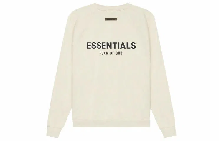 Fear of God Essentials SS21 Pull-Over Crewneck Buttercream/Cream