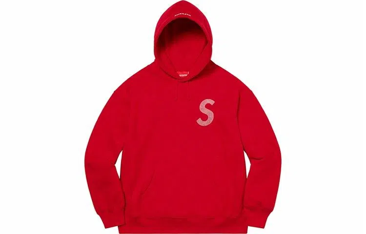 Supreme Week 6 x Swarovski S Logo Hooded Sweatshirt S