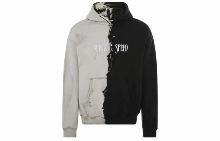 REPRESENT Hoodie Black White