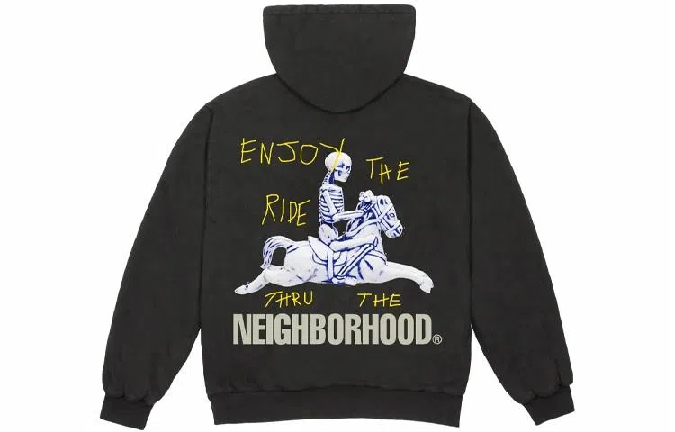 Travis Scott x NEIGHBORHOOD Carousel Hoodie Black