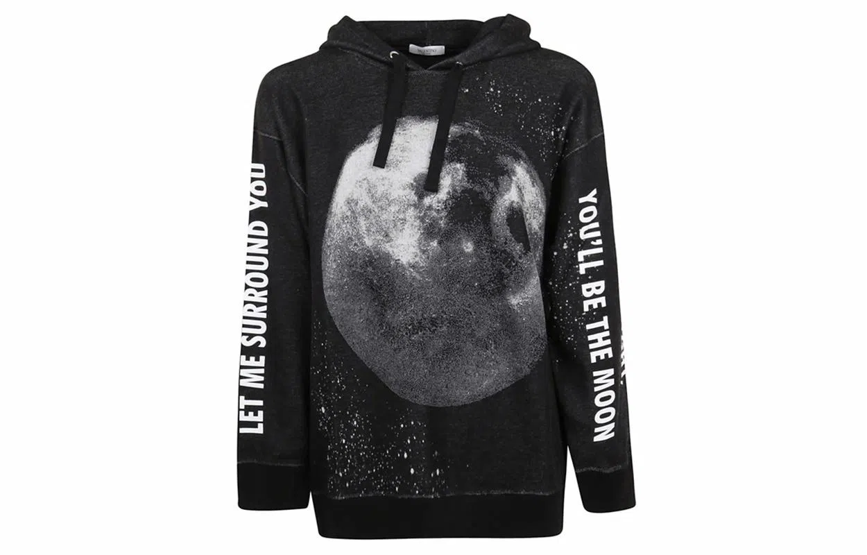 Valentino Logo Print Pullover