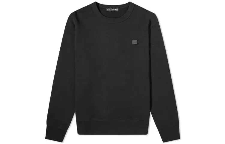 Acne Studios Face Black Sweatshirt