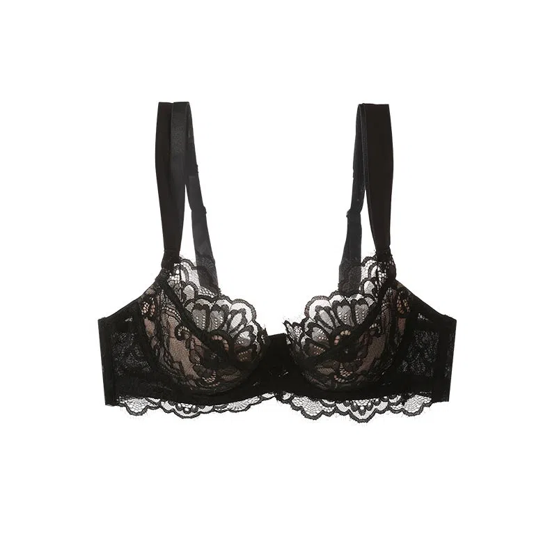 内在密码 法式蕾丝纯欲胸大显小防下垂性感文胸 女款