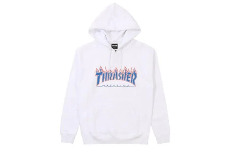 Thrasher Hoodie White