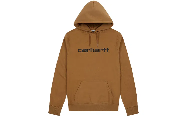 Carhartt WIP Logo Sweatshirt Brown
